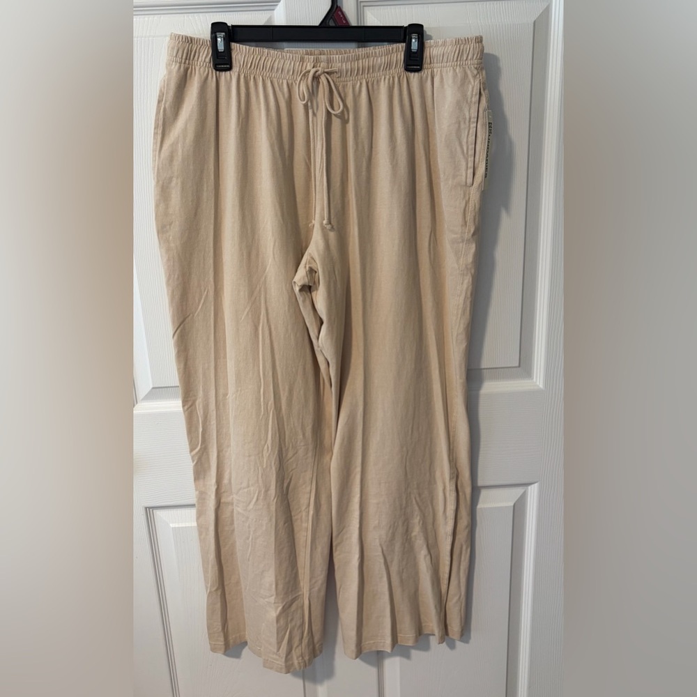 NWT No Boundaries Washed Heavy Jersey Pull-On Pants size XL (16-18)